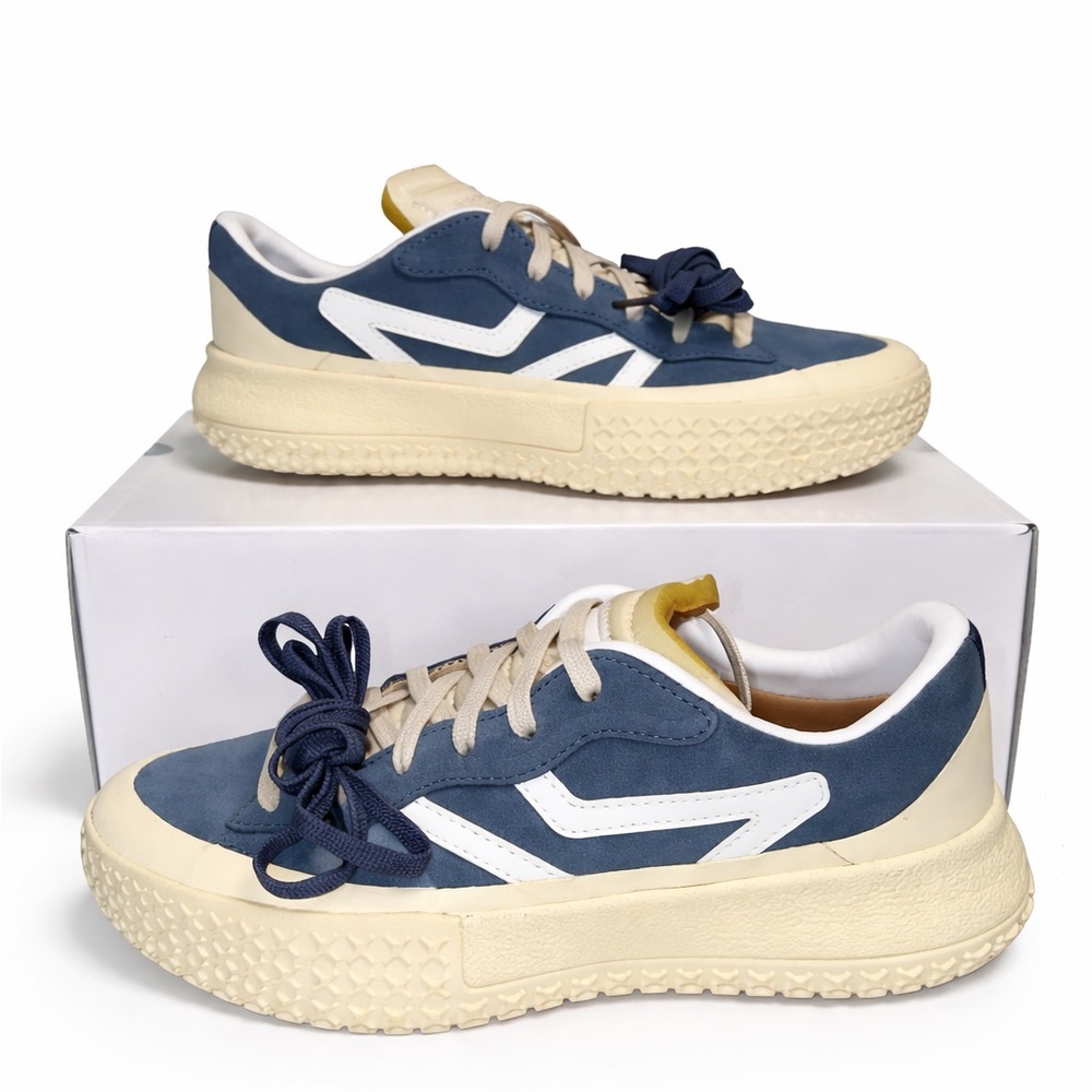 BrandBlack Downtown Evo Sneaker Indigo/white Size 9.5M NWB
